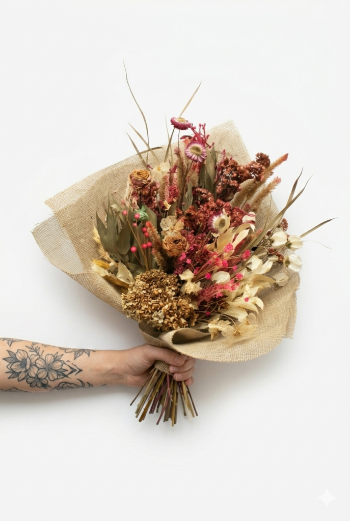 Galeria Botânica|Buque Flores Desidratadas G