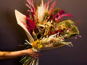 Buque Flores Desidratadas G