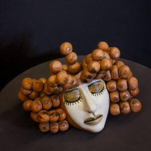 CABEÇA DE MESA INTERFERENCIA BOLAS / DELLY FIGUEIREDO