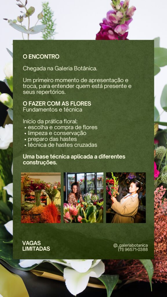 Galeria Botânica|Imersão Floral 2016