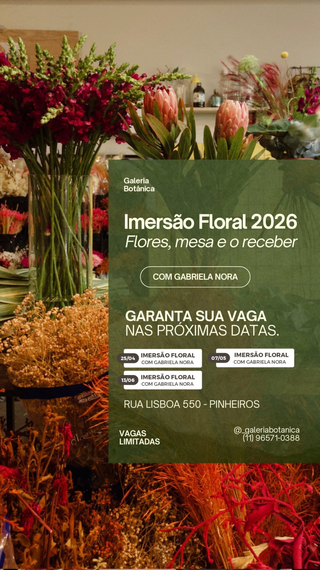 Imersao floral